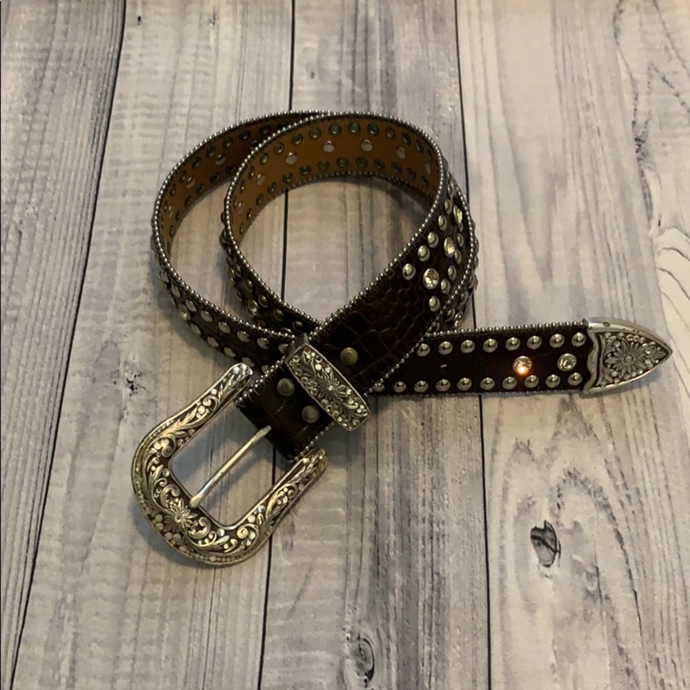 Nocona Genuine Leather Belt Size Medium